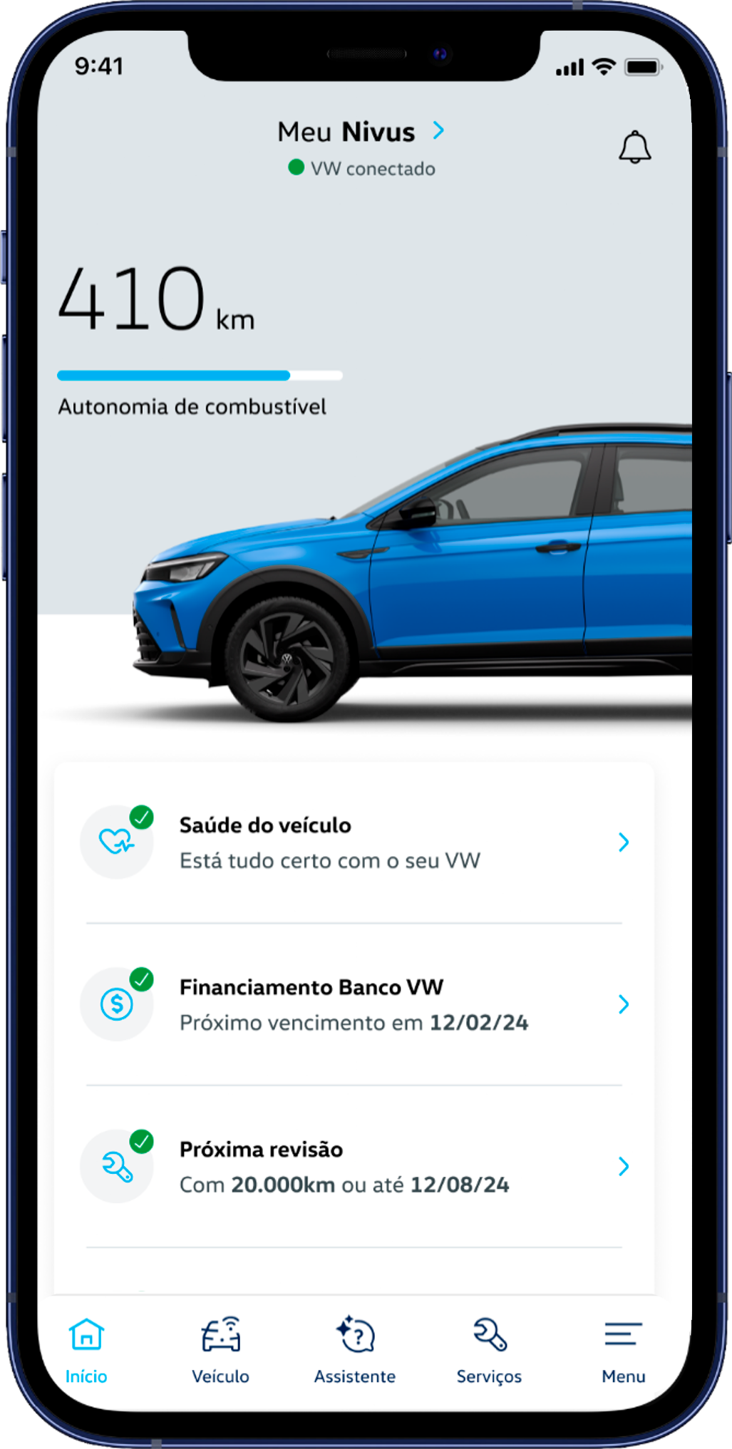 Aplicativo Meu Volkswagen